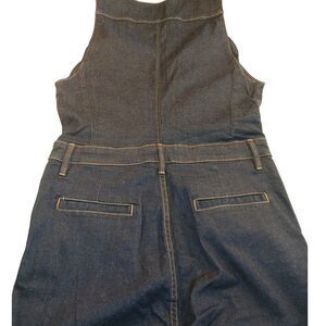 FRAME Denim Women's Dark Blue Denim Jumpsuit - Size Small